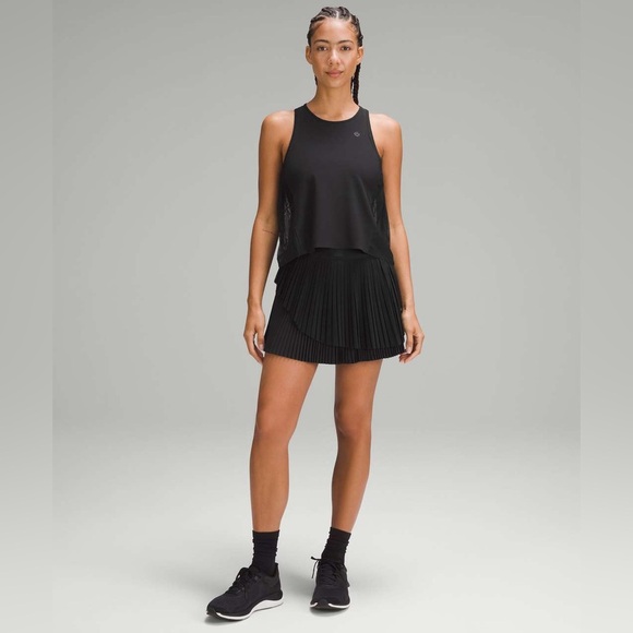 E - Lululemon Tiered Pleats High-Rise Tennis Skirt
Black - Picture 2 of 7
